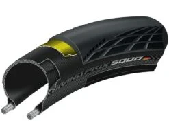 Continental Grand Prix 5000 TL Tubeless Tire (Black) (650b / 584 ISO) (25mm) (Folding) (BlackChili) -Two Wheel Haven c1024425 2