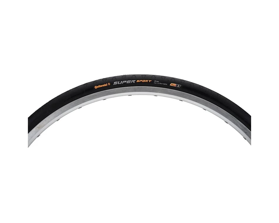 Continental SuperSport Plus City Tire (Black) (700c / 622 ISO) (28mm) (Wire) (Plus Breaker) 3 Continental SuperSport Plus City Tire (Black) (700c / 622 ISO) (28mm) (Wire) (Plus Breaker) - Image 3
