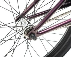 DK Cygnus 24” BMX Bike (21.5" Toptube) (Purple) -Two Wheel Haven cb2409 2