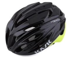 KASK Rapido Helmet (Black/Yellow Fluo) (L)