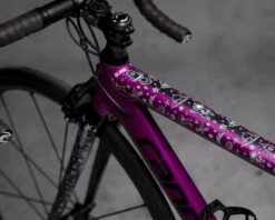 Dyedbro Frame Protection (Space Trip White) -Two Wheel Haven dbf11162 2