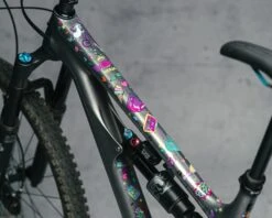 Dyedbro Frame Protection (Unicorn Glitter) -Two Wheel Haven dbf11218 2