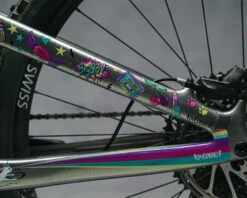Dyedbro Frame Protection (Unicorn Glitter) -Two Wheel Haven dbf11218 3