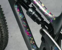 Dyedbro Frame Protection (Unicorn Glitter) -Two Wheel Haven dbf11218 5