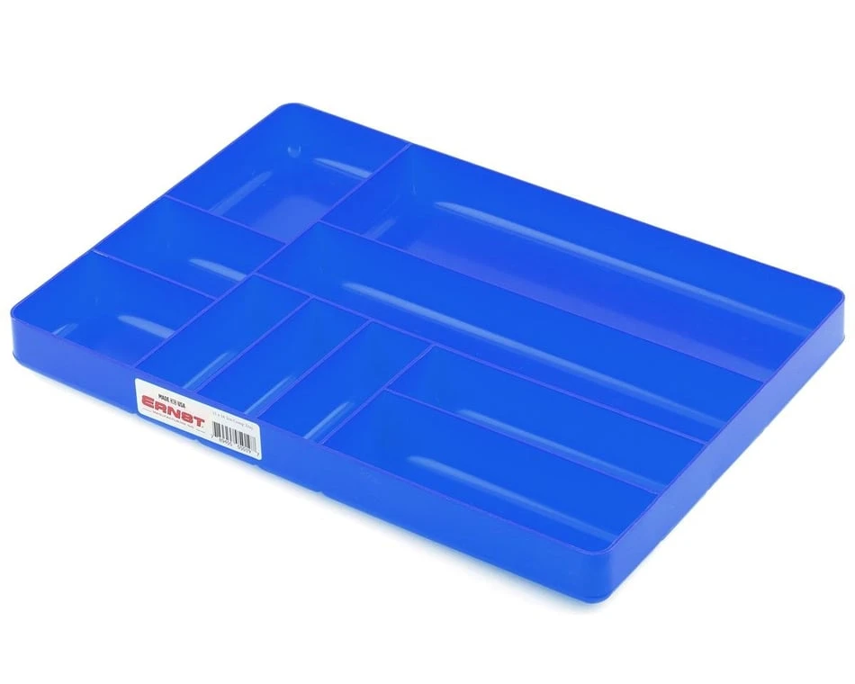 Ernst Manufacturing 10 Compartment Organizer Tray (Blue) (11x16") 1 Ernst Manufacturing 10 Compartment Organizer Tray (Blue) (11x16")