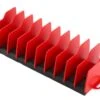 Ernst Manufacturing No-Slip 10 Tool Plier Organizer (Red/Black)