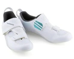 Shimano SH-TR501W Women's Triathlon Shoes (White) (37) -Two Wheel Haven eshtr501wcw01w37000 3