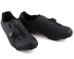 Shimano SH-XC300 Mountain Bike Shoes (Black) (Wide Version) (40) (Wide) -Two Wheel Haven eshxc300mgl01e4000g 3