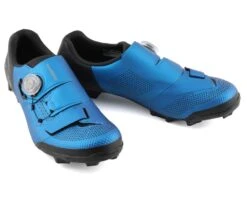 Shimano XC5 Mountain Bike Shoes (Blue) (Standard Width) (40) -Two Wheel Haven eshxc502mcb01s40000 3