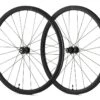 Shimano RS710 C32 Carbon Wheelset (Black) (Shimano/SRAM) (12 X 100, 12 X 142mm) (700c / 622 ISO) (Centerlock) (Tubeless)