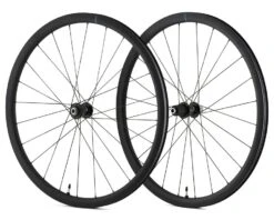 Shimano RS710 C32 Carbon Wheelset (Black) (Shimano/SRAM) (12 X 100, 12 X 142mm) (700c / 622 ISO) (Centerlock) (Tubeless)