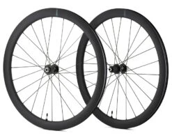Shimano RS710 C46 Carbon Wheelset (Black) (Shimano/SRAM) (12 X 100, 12 X 142mm) (700c / 622 ISO) (Centerlock) (Tubeless)