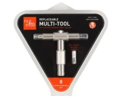 Fix It Sticks T-Handle Multi-Tool W/ Replaceable Bits (Silver) -Two Wheel Haven fisr8bh 2