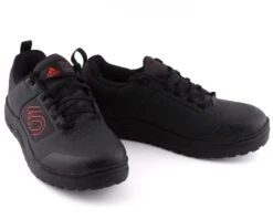 Five Ten Impact Pro Flat Shoe (Black/Red/FTWR White) (7) -Two Wheel Haven fu7524 7 3