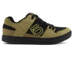 Five Ten Freerider Flat Pedal Shoe (Hazy Yellow/Wild Moss/Core Black) (10)