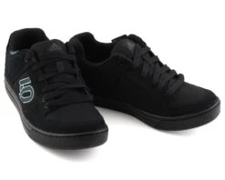 Five Ten Women's Freerider Flat Pedal Shoe (Core Black/Acid Mint/Core Black) (10) -Two Wheel Haven fx4449 10 3