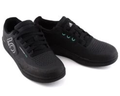 Five Ten Women’s Freerider Pro Flat Pedal Shoe (Core Black/Crystal White/Acid Mint) (6) -Two Wheel Haven fx4453 6 3