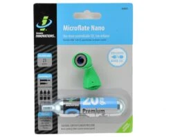 Genuine Innovations Microflate Nano CO2 Inflator (Green) (w/ 20g Cartridge)