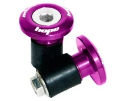 Hope Grip Doctor Bar End Plugs (Purple)