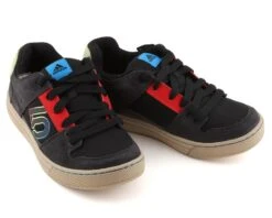 Five Ten Freerider Flat Pedal Shoe (Core Black/Carbon/Pulse Lime) (10) -Two Wheel Haven gw5443 10 3