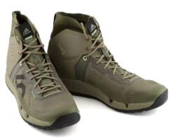 Five Ten Trailcross Mid Pro Flat Pedal Shoe (Orbit Green/Core Black/Pulse Lime) (8.5) -Two Wheel Haven gy5121 8.5 3