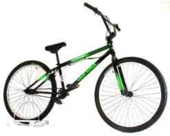 Hoffman Bikes Condor 26" BMX Bike (22.25" Toptube) (Black/Green) -Two Wheel Haven hb2026c 2