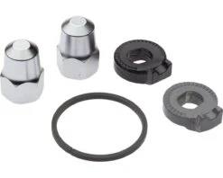 Shimano Rear Hub Nuts, Cog Snap Ring, & Non-Turn Washers (Alfine And Nexus) (For 38° Horizontal Dropouts)
