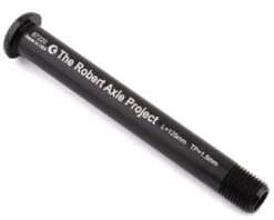 Robert Axle Project 15mm Front Lightning Bolt Thru Axle (Black) (125mm) (M15 X 1.5)