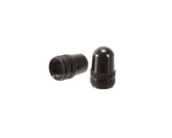 Alligator Alloy Shrader Valve Caps (Black) (2)
