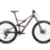 Orbea Occam H30 Full Suspension Mountain Bike (Anthracite Glitter/Candy Red) (XL) (2022)