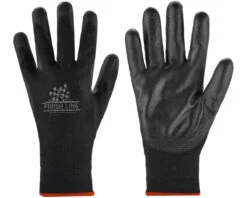 Finish Line Mechanic's Grip Gloves (Black) (S/M)