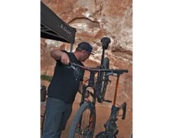 Kuat NV 2.0 Platform Hitch Rack (Grey/Orange) (2 Bikes) (1.25" Receiver) -Two Wheel Haven nv12g 3