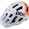 POC Tectal Race SPIN NFC Helmet (Hydrogen White/Fluorescent Orange AVIP) (XL/2XL)
