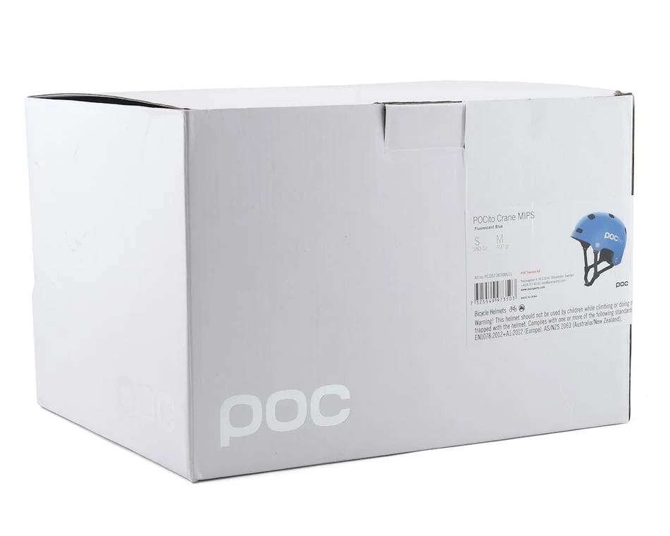 POC Pocito Crane MIPS Helmet (Flourescent Blue) (Youth XS/S) 4 POC Pocito Crane MIPS Helmet (Flourescent Blue) (Youth XS/S) - Image 4