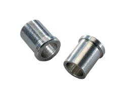 Wheels Manufacturing Schraeder To Presta Valve Savers (Silver) (11mm) (Pair)