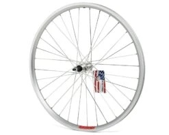 Sta-Tru Bolt On Double Wall Rear Wheel (Silver) (Freewheel) (3/8" X 135mm) (26" / 559 ISO)
