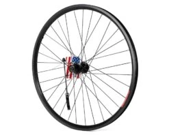 Sta-Tru MTB Double Wall Rear Wheel (Black) (Shimano/SRAM) (QR X 135mm) (26" / 559 ISO)