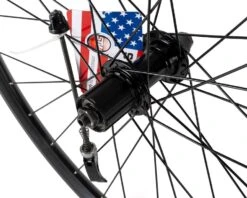 SCRATCH & DENT: Sta-Tru MTB Double Wall Rear Wheel (Black) (Shimano/SRAM) (QR X 135mm) (26" / 559 ISO) -Two Wheel Haven r559tr21khgk 1 1