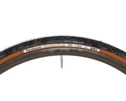 Panaracer Gravelking SK Tubeless Gravel Tire (Black/Brown) (700c / 622 ISO) (32mm) (Folding) -Two Wheel Haven rf732 gksk d 3