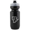 Race Face Purist Water Bottle W/ MoFlo Cap (Black) (22oz)