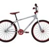 Race Inc. RA26-R Retro 26" BMX Bike (White/Red) (22" Toptube)
