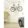 Delta Deluxe Bike Ceiling Hoist Storage Rack (Silver) (1 Bike) (w/ Kayak/Canoe Strapping)