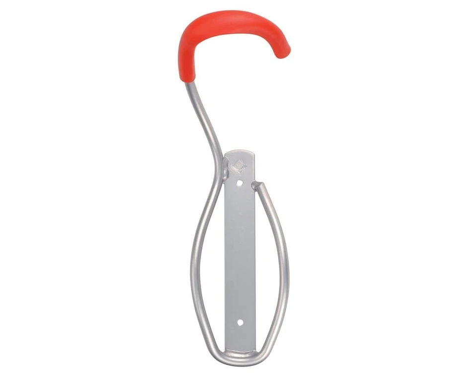 Delta Leonardo Wall Storage Rack (Silver/Red) (No Wheel Tray) (1 Bike) 1 Delta Leonardo Wall Storage Rack (Silver/Red) (No Wheel Tray) (1 Bike)