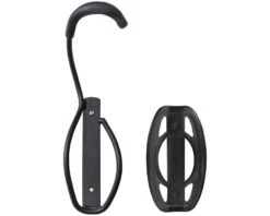 Delta Leonardo Wall Storage Rack (Black) (w/ Wheel Tray) (1 Bike)