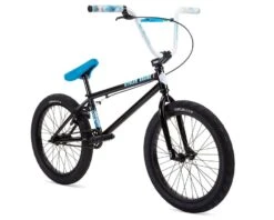 Stolen 2022 Stereo 20" BMX Bike (20.75" Toptube) (Black/Swat Blue Camo) -Two Wheel Haven s030 stln 2