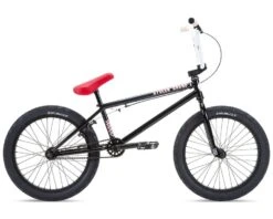 Stolen 2022 Stereo 20" BMX Bike (20.75" Toptube) (Black/Fast Times Red)