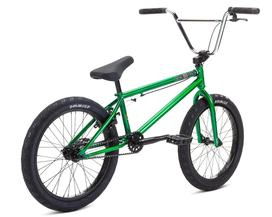 Stolen 2022 Heist 20" BMX Bike (21" Toptube) (Dark Green/Chrome) 2 Stolen 2022 Heist 20" BMX Bike (21" Toptube) (Dark Green/Chrome) - Image 2
