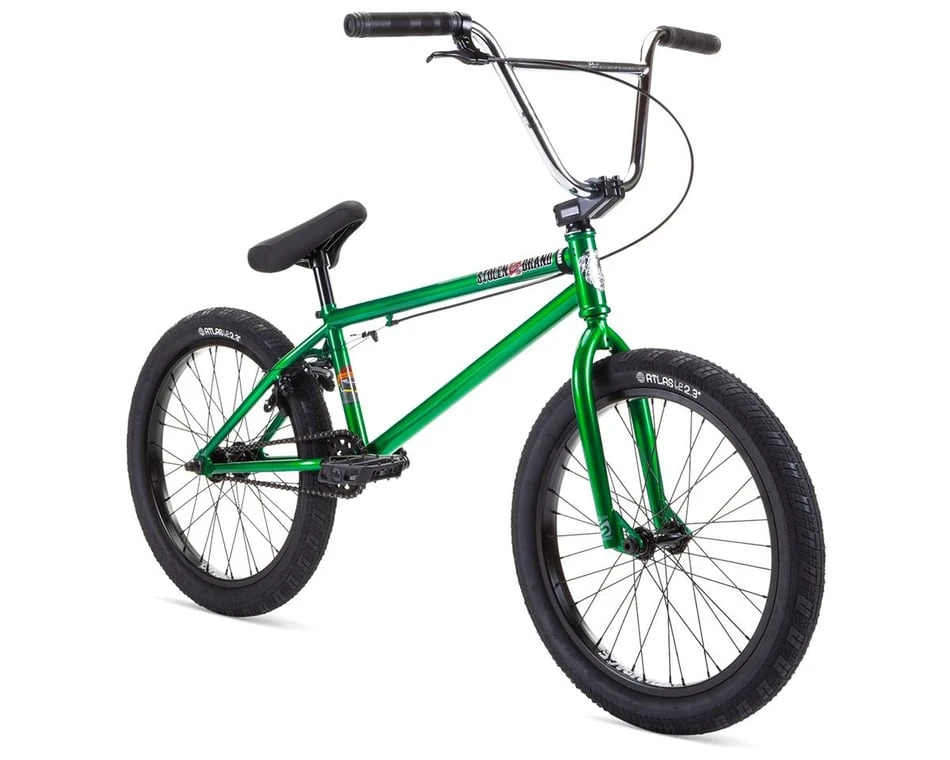 Stolen 2022 Heist 20" BMX Bike (21" Toptube) (Dark Green/Chrome) 3 Stolen 2022 Heist 20" BMX Bike (21" Toptube) (Dark Green/Chrome) - Image 3