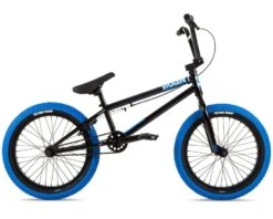 Stolen 2022 Agent 18" BMX Bike (18" Toptube) (Black/Dark Blue)