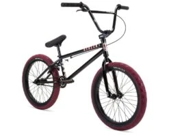Stolen 2022 Casino 20" BMX Bike (20.25" Toptube) (Black/Blood Red) -Two Wheel Haven s052 2